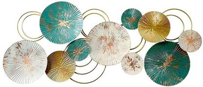 Brass wall art decor