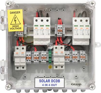 AEC DCDB 4 IN 4 OUT WITH 2 SPD 1000V FOR SOLAR PANEL AC Distribution Box For Solar Panel Wire Connector