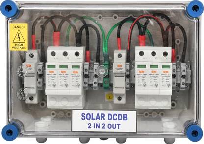 AEC DCDB 2 IN 2 OUT WITH 2 SPD 1000V FOR SOLAR PANEL AC Distribution Box For Solar Panel Wire Connector