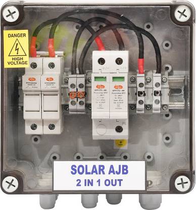 AEC ARRAY JUNCTION BOX 2 IN 1 OUT FOR SOLAR PANEL AC Distribution Box For Solar Panel Wire Connector
