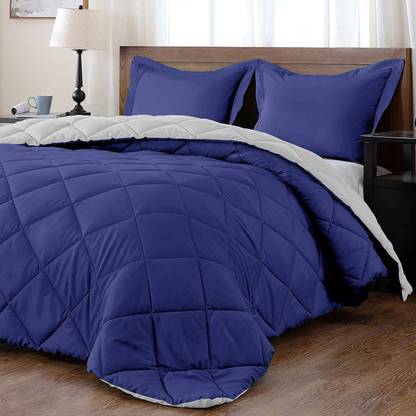 SIE STORE Solid Double Comforter for  Mild Winter