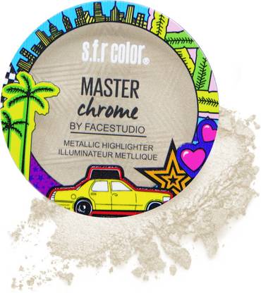 s.f.r color MASTER CHROME METALLIC HIGHLIGHTER I FACE HIGHLIGHTER PALETTE