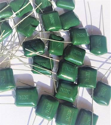 VASP Electronics 224J 0.22uf 220nf 100v Polyester Capacitor - Pack of 10 Electronic Components Electronic Hobby Kit