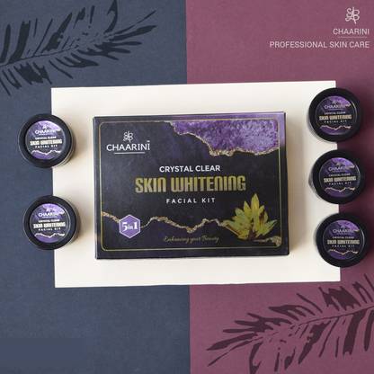 Chharini Professional Crystal Clear Skin Whitening Facial Kit | Premium Range | Fairness