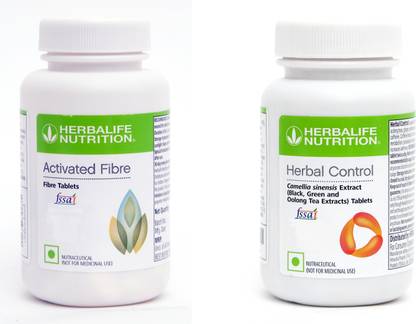 Herbalife Nutrition Activated Fiber + Herbal Control set of 2 Combo