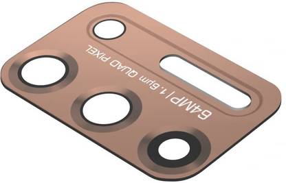 Ufixit CG0449 Motorola Moto G9 Plus : Gold Camera Lens Glass