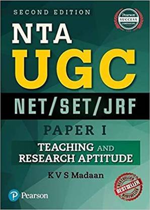 NTA UGC NET/SET/JRF - Paper 1: Teaching And Research Aptitude