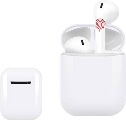 KENCLASSIC New Function i12 Wireless Earphones Earbuds 3 Hours Battery Backup Headphones Bluetooth