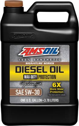AMSOIL 5W-30 Signature Series Max Duty Synthetic Diesel Oil Full-Synthetic Engine Oil