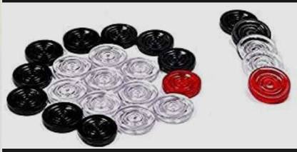 GOLS Crystal Carrom Coins Carrom Pawns