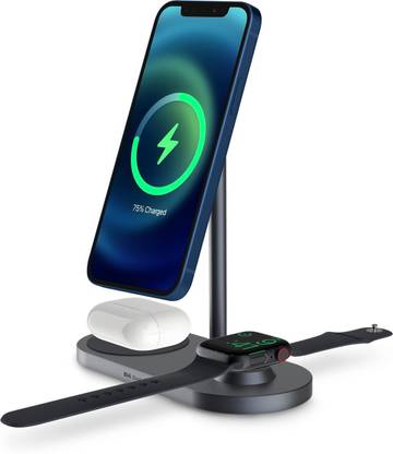 DailyObjects SURGE 3-In-1 Magnetic Wireless Station (25W) Charging Pad