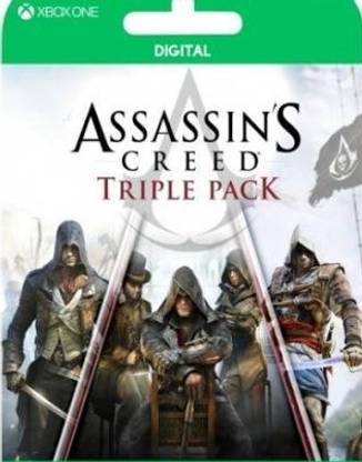 Assassin's Creed Triple Pack (Unity, Black Flag, Syndicate) XBOX Key with Full Game, Game and Season Pass