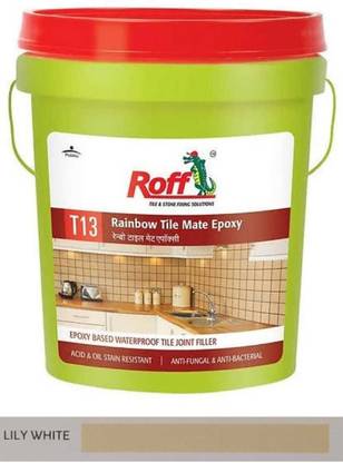 Pidilite Roff TileMate Epoxy Grout (Lily White)(Hardener :390g Resin :920g Filler: 3.69g) Crack Filler