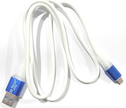 22 TECH Power Sharing Cable 1.2 m 3.5 AMP DATA CABLE WITH RGB LIGHTING NEW HIGH SPEED DATA AND CAHRGING CABLE