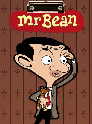 Creative Print Solution Mr. Bean Digital Reprint Clip Board Exam Pad (14x9.5 Inches)