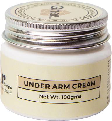 GHAR SOAPS Underarm Whitening Cream For Women & Men (100 Gm)