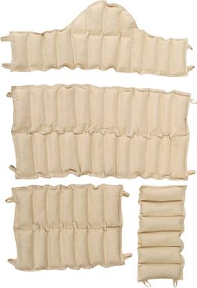 DSB PHYSIO MART DSB-01 Hydrocholator Silicon Beige Moist Heat Pack -Set of 4 Pcs Pack