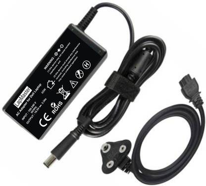 LAPMASTER de_ll Ispiron B120 ,B130 65w 3.34A Big Pin Adapter Charger(Power Cord Included) 65 W Adapter