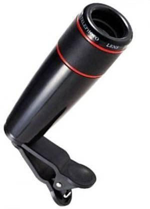 ROCOZY 4K HD Universal Zoom Mobile Phone Telescope Telephoto External 12X Magnification Mobile Phone Lens