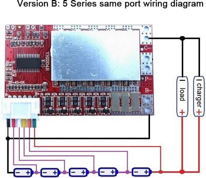 electrolight 5S 50A 21V PCM BMS 18650 lithium Li-ion battery protection board Micro Controller Board Electronic Hobby Kit