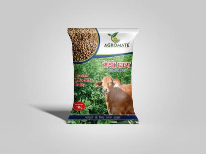 Agromate METHI GHAS, RAJKA SEEDS, LUCERN, ALFA-ALFA Seed
