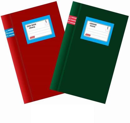 NEELGAGAN No.5 Ledger Canvas Binding, Register Size (21.0cm x 33.5cm) 17x27 Inch 1-Part 360 Pages