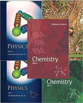 NCERT (PCB) 1. Chemstry Part 1 And Part 2 ,2. Physics Part 1 And Part 2 3. Biology Texkbook (NCERT Class 11th Books 5 Combo )66