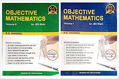 Objective Mathematics For JEE-MAIN And Other Engineering Entrance Examinations (Set Of 2 Vol.) - Session 2021 (Paperback, R.D. Sharma)