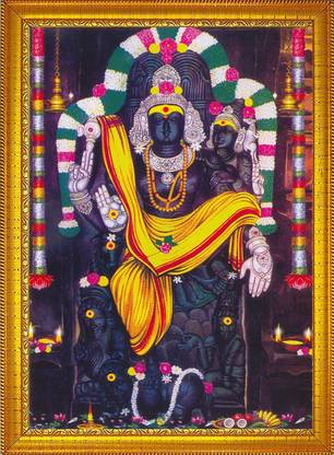 CRAFTSCORNER Lord Dakshinamurthy / Dakshinamoorthy Religious Frame