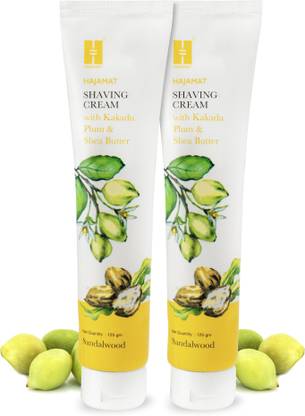 Hajamat Shaving Cream with Kakadu Plum & Shea Butter| 250 gm| Suplhates & Paraben Free  (250 ml)