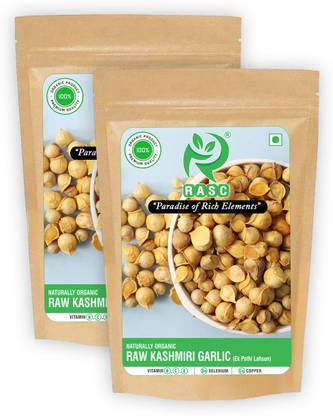 RASC Kasmiri Garlic I Kasmiri Lehsun I Pack of 2 I Each Pack 500g