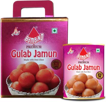 Bambino Premium Gulab Jamun 1kg Tin