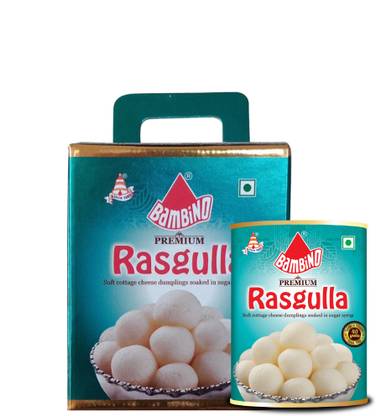 Bambino Premium Rasgulla 1000g Tin