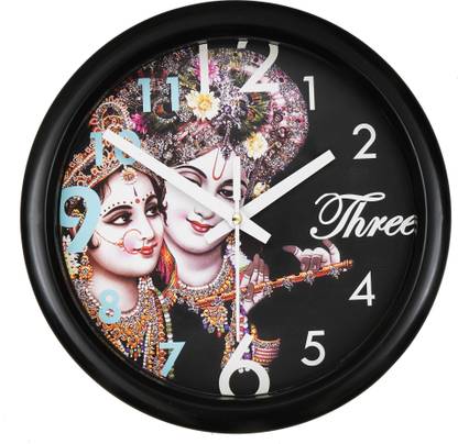 WE CAN CRAFTERS Analog 25 cm X 25 cm Wall Clock