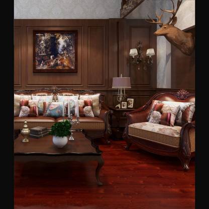 RESPONSIVE - Inspire Flooring Plank - SPC Flooring - Rich Cherry Solid Flooring