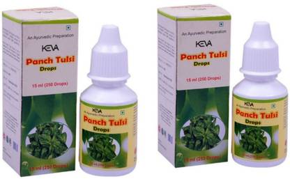 KEVA Panch Tulsi Drop With Immunity Booster [2×15ml=30 ml] ( Pack Of 2)