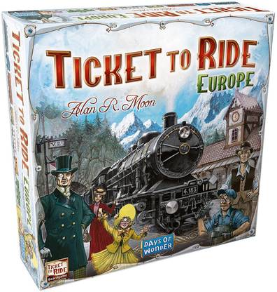 cartify Ticket to Ride Board Game |Card Game | Family Board Game | Board Game for Adults and Family | Train Game | Ages 8+ | (Ticket to Ride) Board Game Accessories