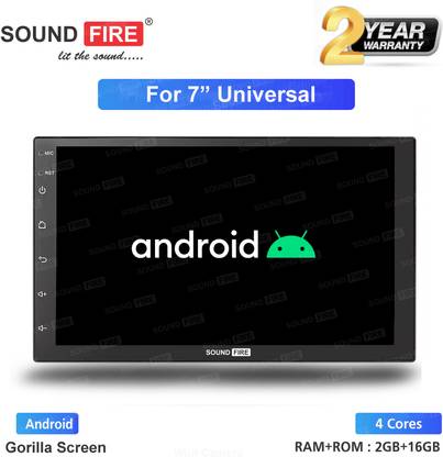 SOUND FIRE NEXGeneration 7" Inch Android Universal Car Stereo