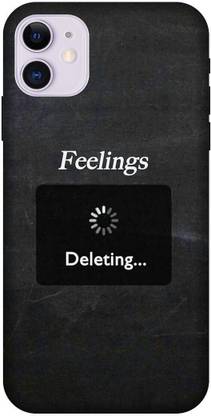 Printladder Back Cover for iPhone 11 Feelings Deliting Printed Cover