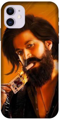 Printladder Back Cover for iPhone 11 Yash, KGF Yash, south hero yash Printed Cover