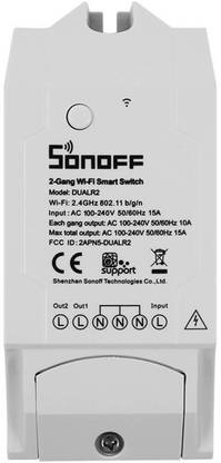 SunRobotics SONOFF DUAL R2 WiFi Wireless Switch for electronic devices Electronic Components Electronic Hobby Kit