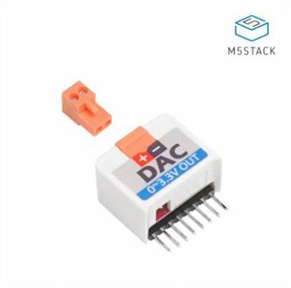 VGS MARKETINGS M5StickC DAC Hat MCP4725 Temperature Sensor and Controller Electronic Hobby Kit