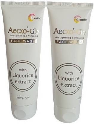Aecxo Glo  With Liquorice Extract (Pack of 2) Face Wash