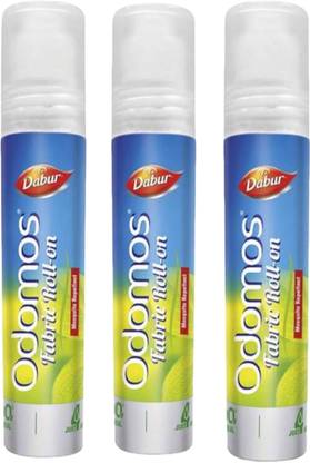 Odomos fabric roll on pack of 3 (3 x 1 Units)