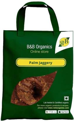 B&B Organics Palm Jaggery Block Jaggery