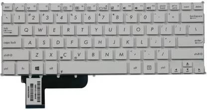 ARSit Asus (White) E200H E200HA F201 F201E F202 F202E T300F T300FA X201 X201E X202 Laptop Keyboard Replacement Key