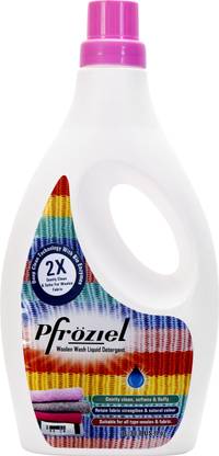 Pfroziel Woolen wash liquid detergent I plant powered I suitableMachine wash | Fresh Liquid Detergent