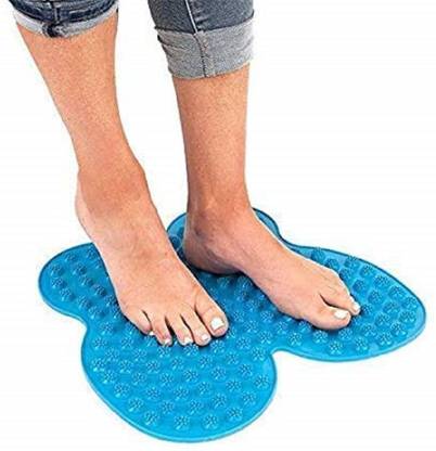 Deriz Pressing Mat Butterfly Shape Promote Blood Circulation Foot Massage Acupressure 1 Mat Multi Color Relax Your Feet And Healthy Suitable For Home Use Massager