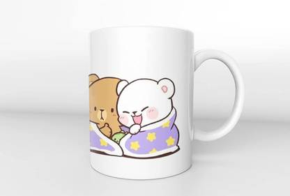 Couples Emotion Milk and Mocha Ceramic Coffee Gift Ceramic Coffee Mug