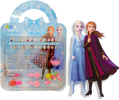 kistapo Frozen 2 Alsa Anna Nail Art Set